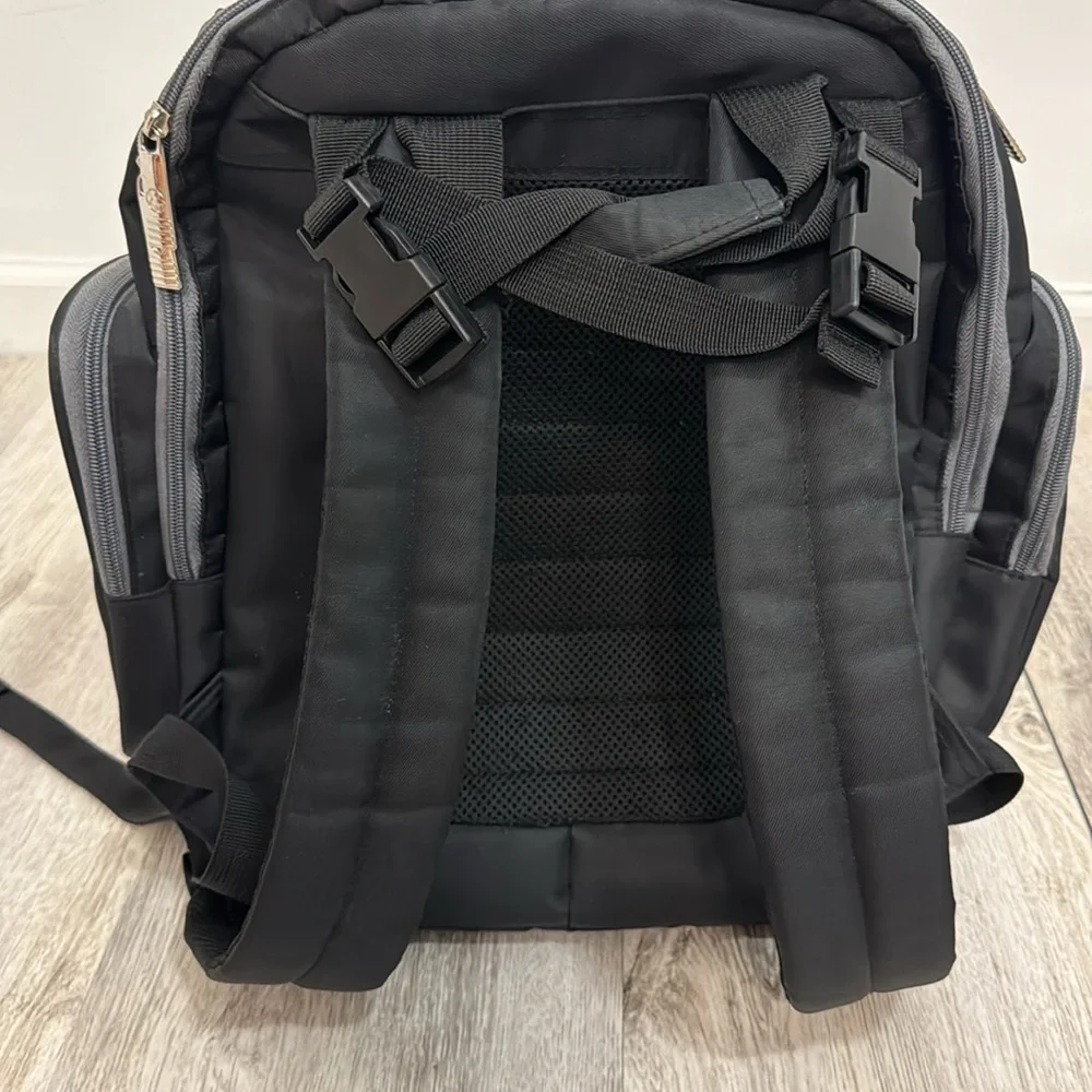 Converse Black backpack diaper bag